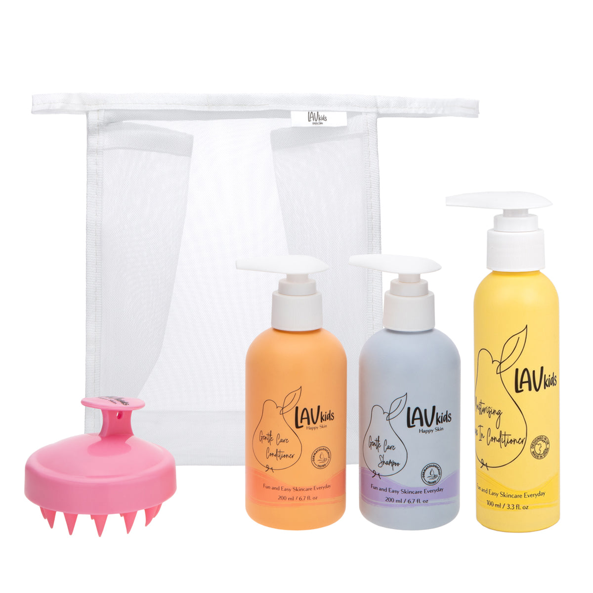 Complete Haircare Bundle with Scalp Massager