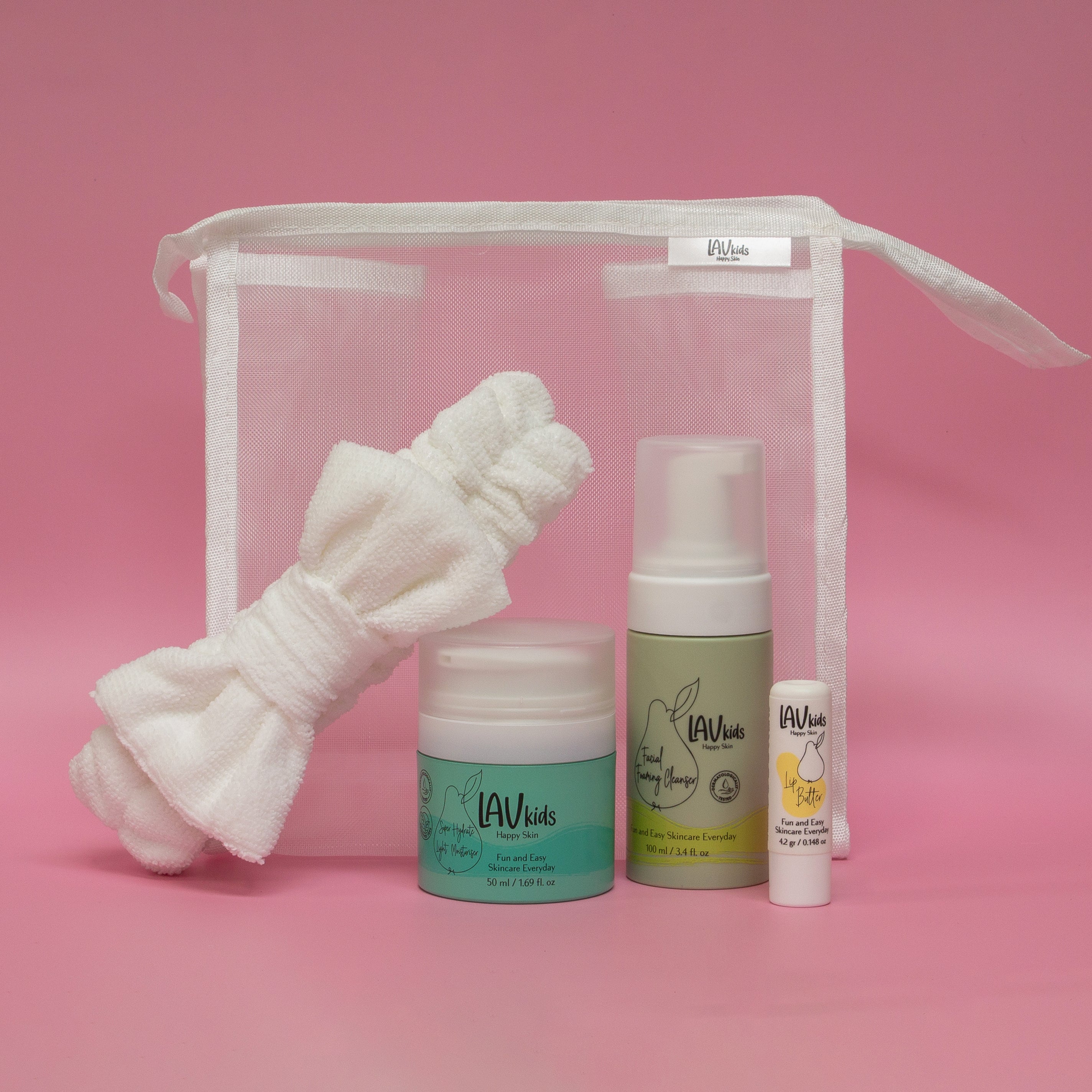 Moisturizing Trio Face Bundle with Headband