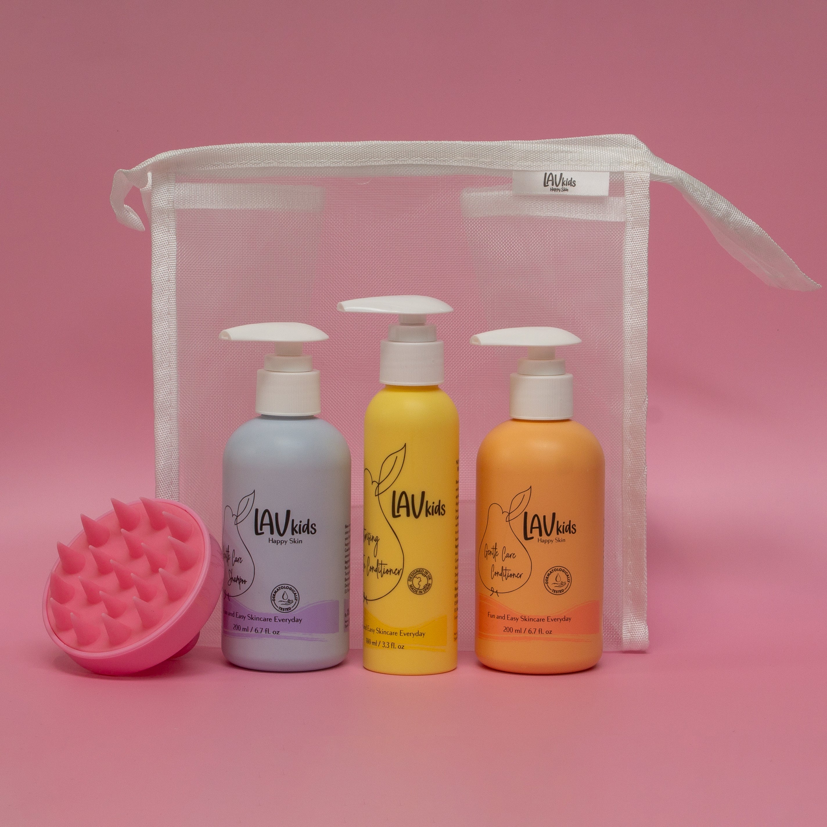 Complete Haircare Bundle with Scalp Massager